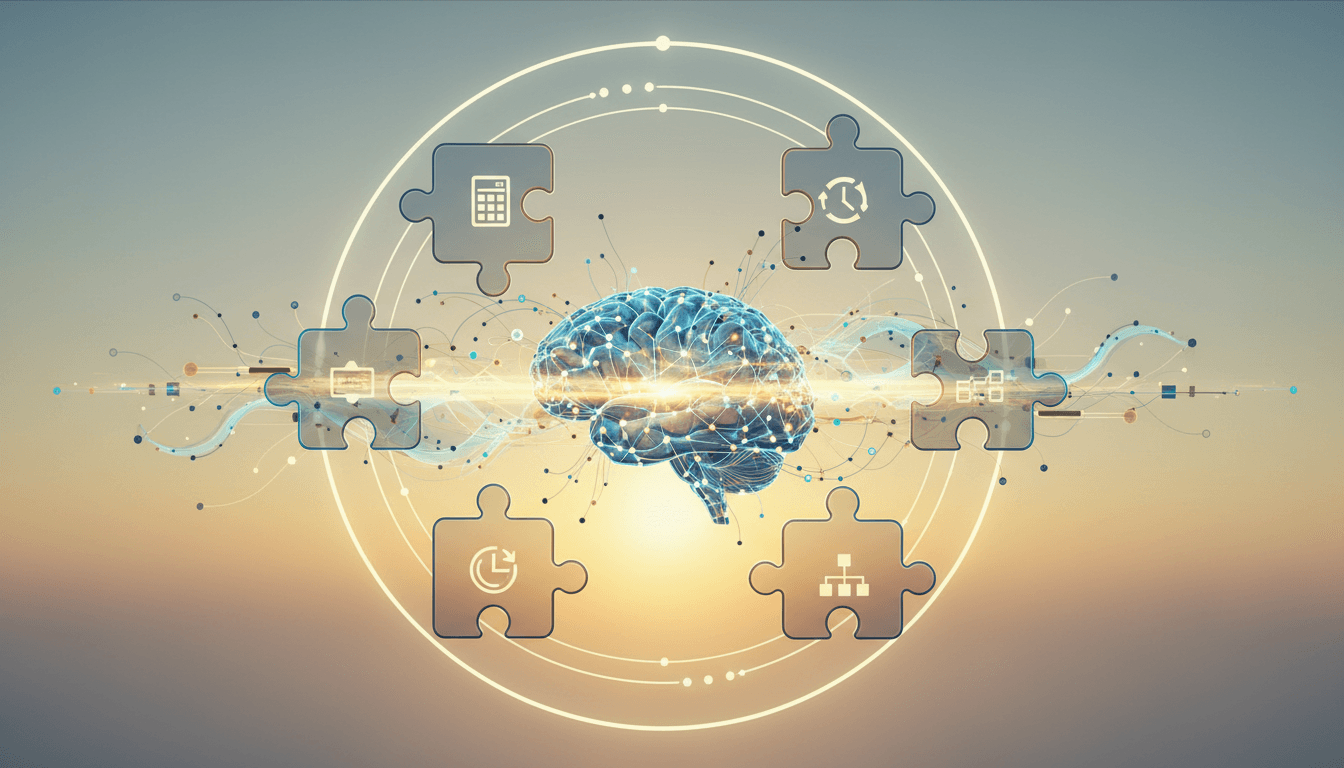 Ekonomiavdelning med AI-verktyg för bokföring och finansanalys