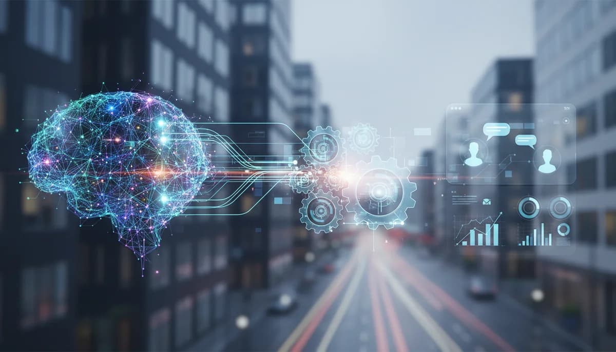 Autonoma AI-agenter som samarbetar i automatiserade arbetsflöden