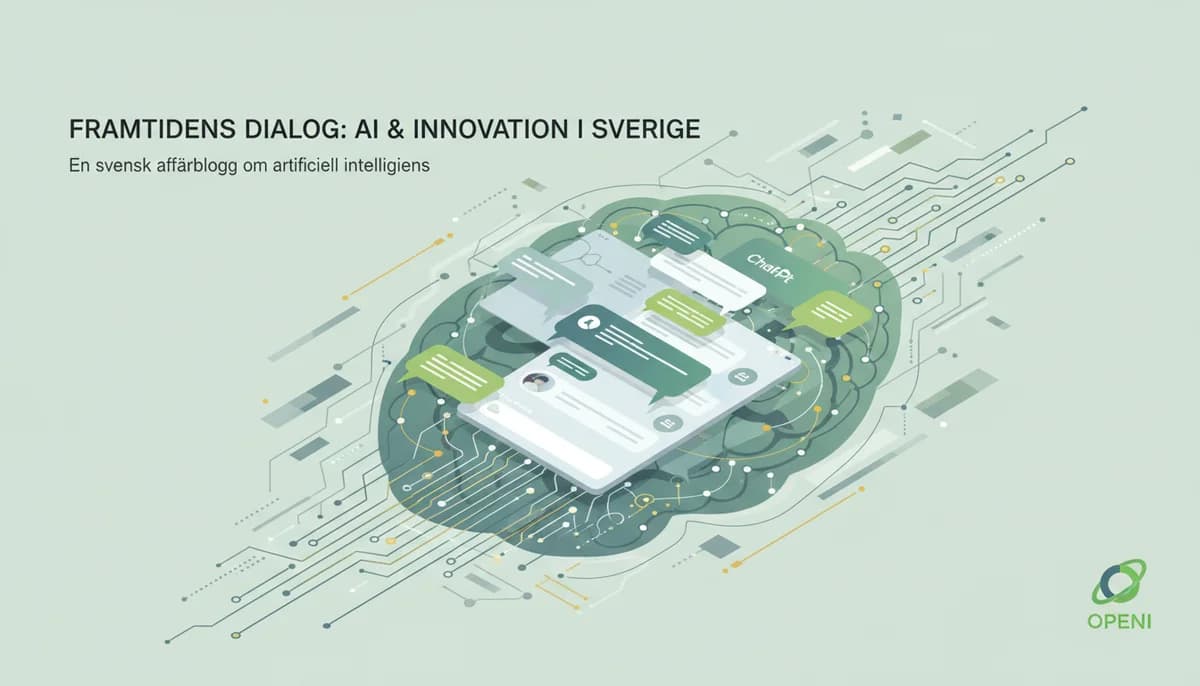 Person som interagerar med ChatGPT på laptop, visar vardaglig AI-användning