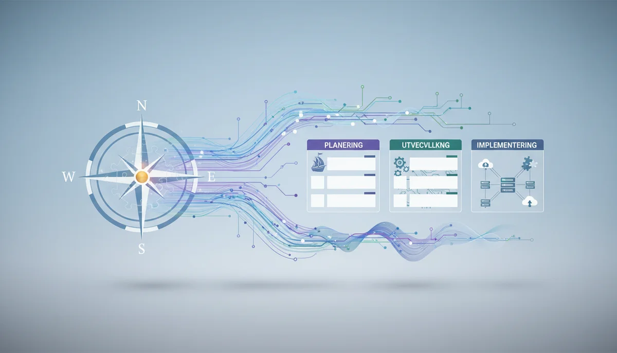 Strategidokument och roadmap för AI-implementation 2025